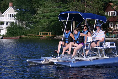 Aqua Cycle Paddle Boat 4x4