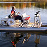 Aqua Cycle Paddle Boat 4x4