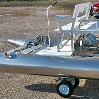 Aqua Cycle Yard Trailer with boat