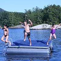 Aqua Cycle Swim Raft